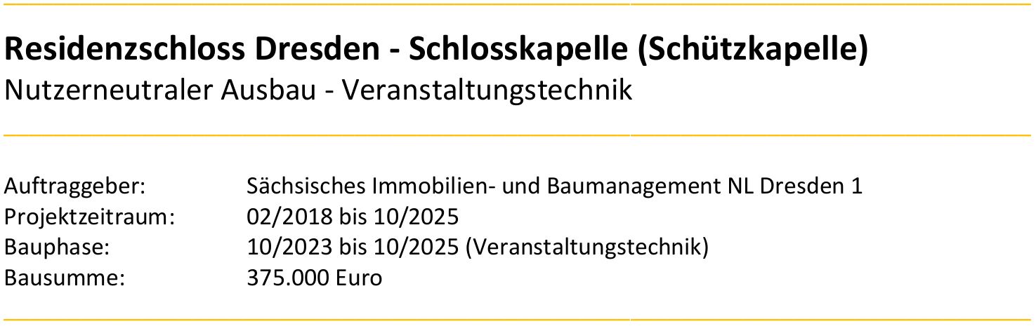 Dresden - Schlosskapelle